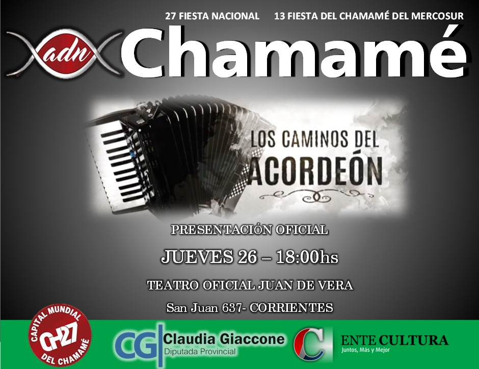 flyer chamamé en Chamamé 