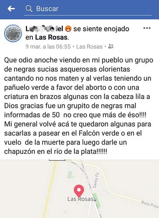 comentario niunamenos