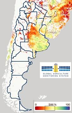 argentina imagen satelital