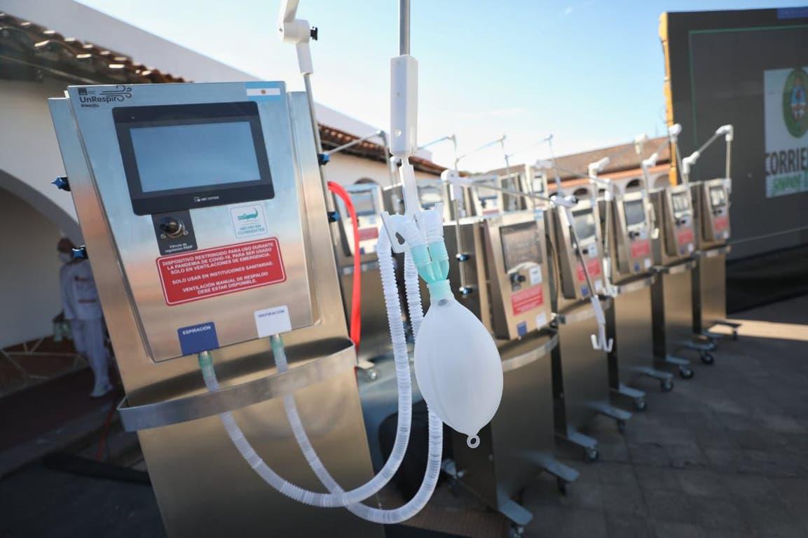 respiradores hecho en corrientes