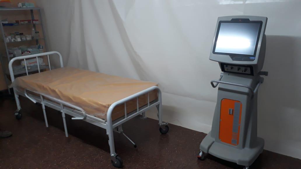 respirador entrega cama