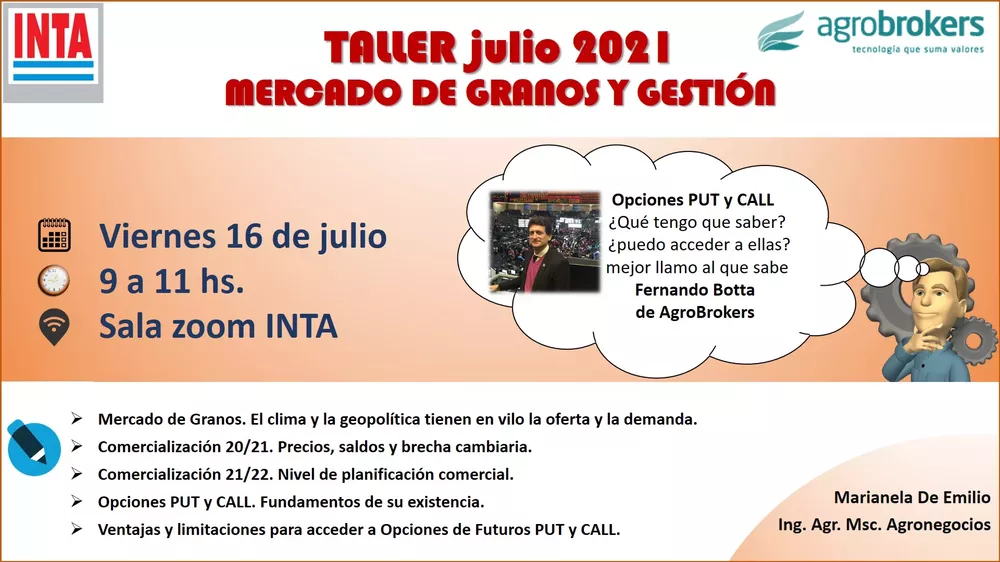 Invitación Taller julio 2021