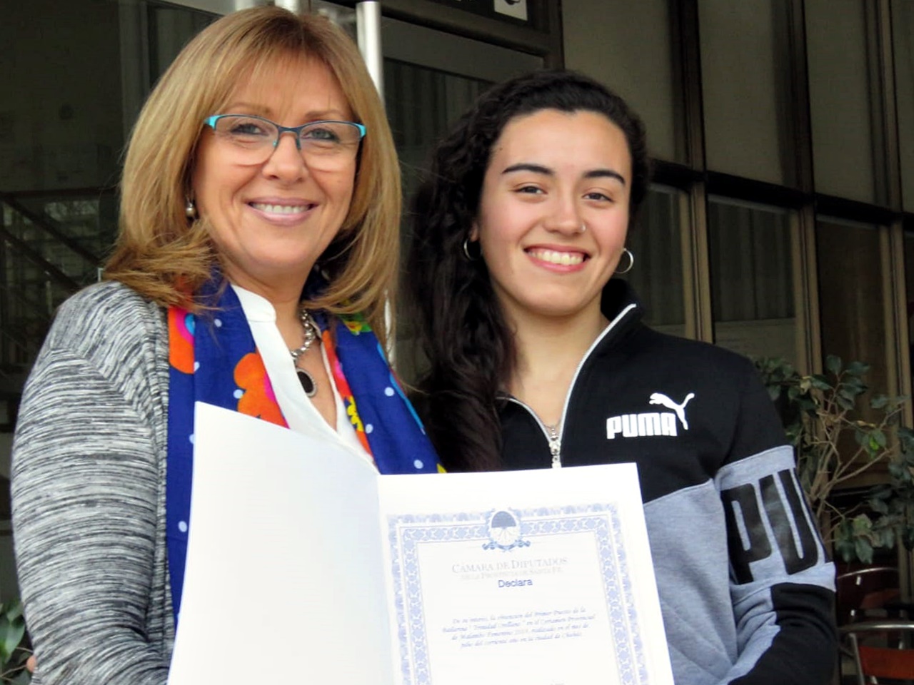 Trinidad Orellano malambo femenino