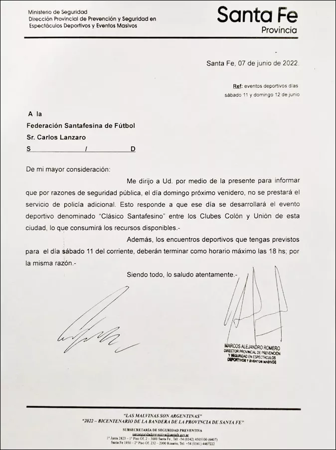 nota-ministerio-seguridad-federacion-santafesina-futbol