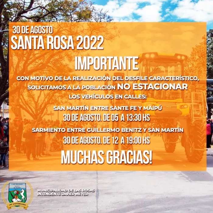 sta rosa estacionamiento