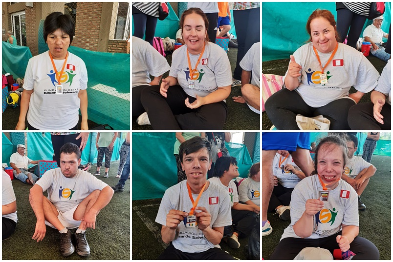 tenis medallas mosaico