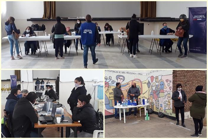 entrega alimentar mosaico