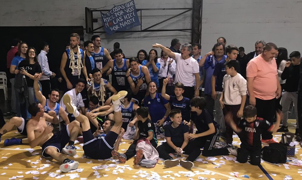 basquet ascenso alegria todos