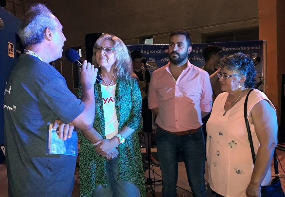 CG en peña callejera Renacer