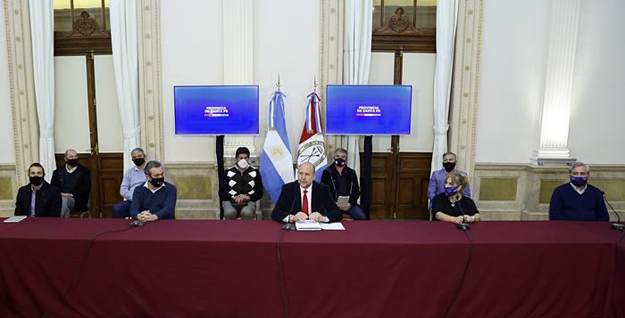 Perotti distanciamiento social