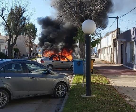 incendio auto