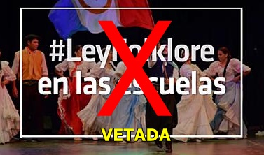 ley folklore santa fe VETADA