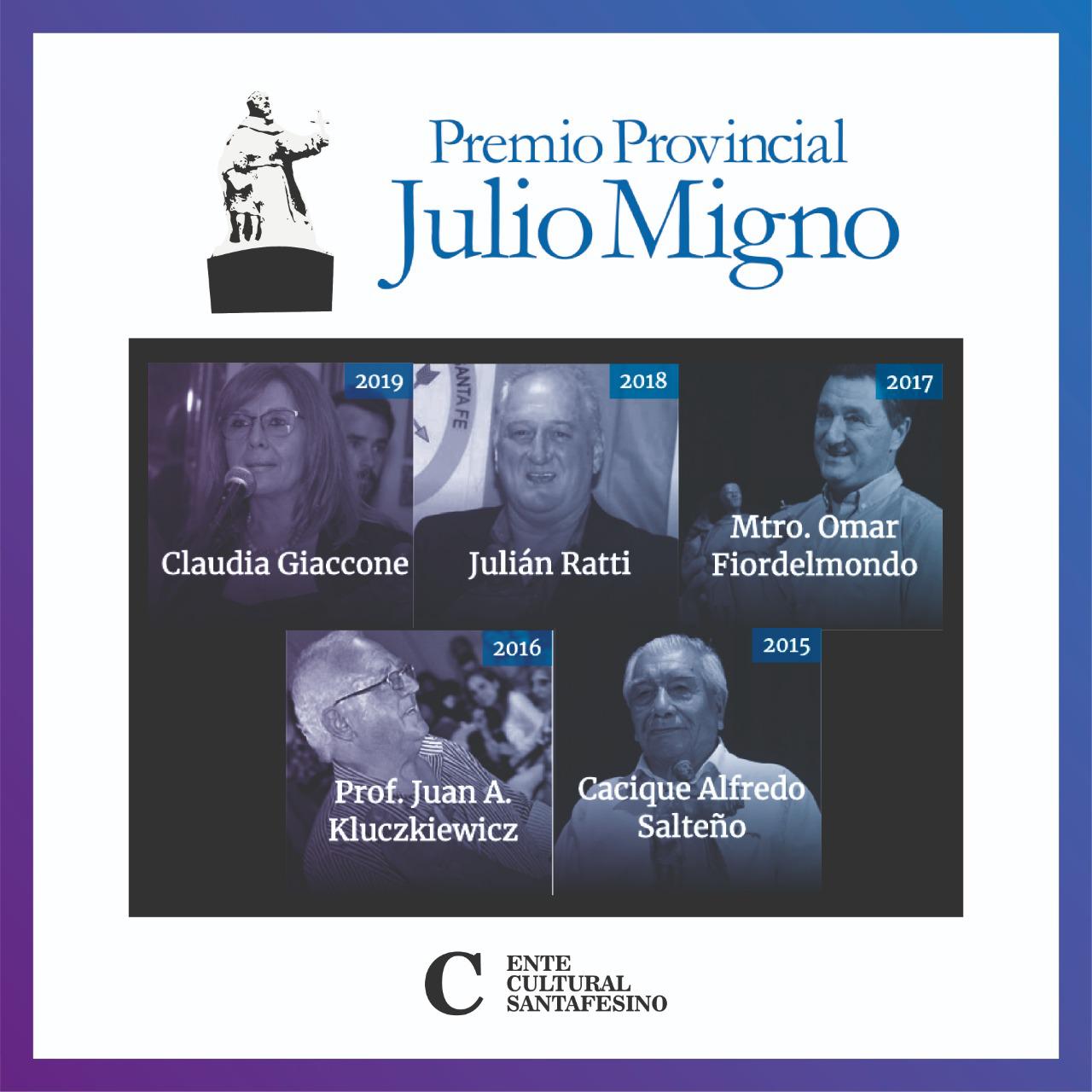 premio julian migno