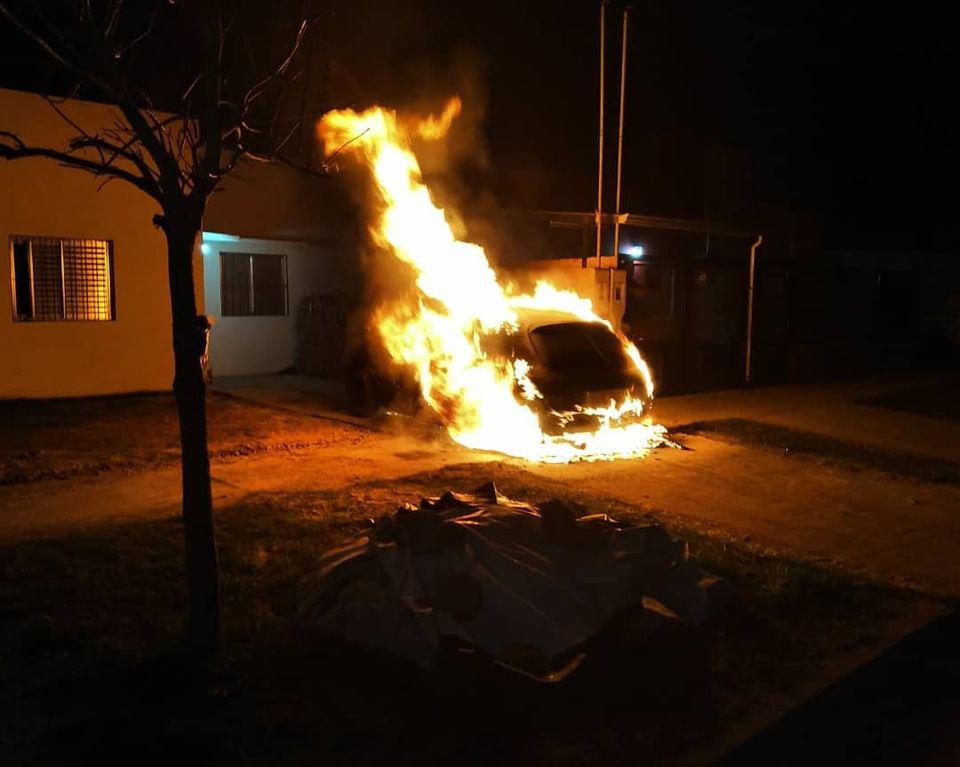 incendio auto