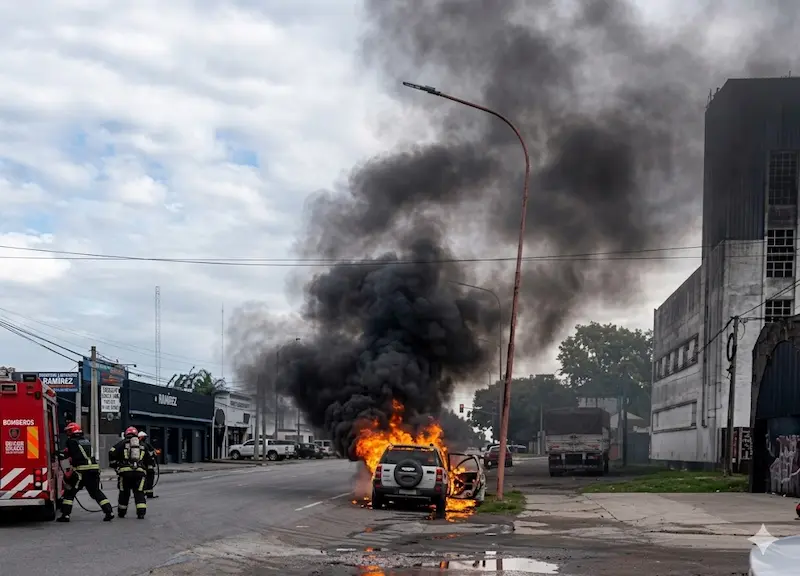 incendio auto