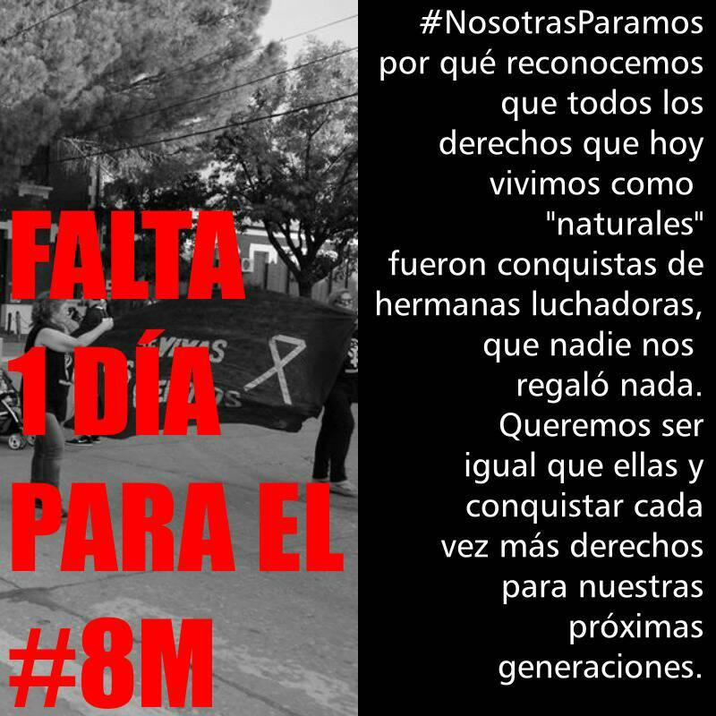 ni una menos falta un dia