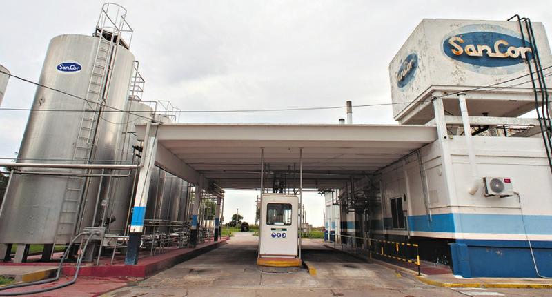 sancor entrada a fabrica