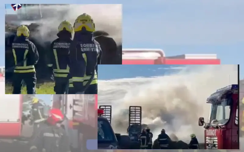 bomberos fardos