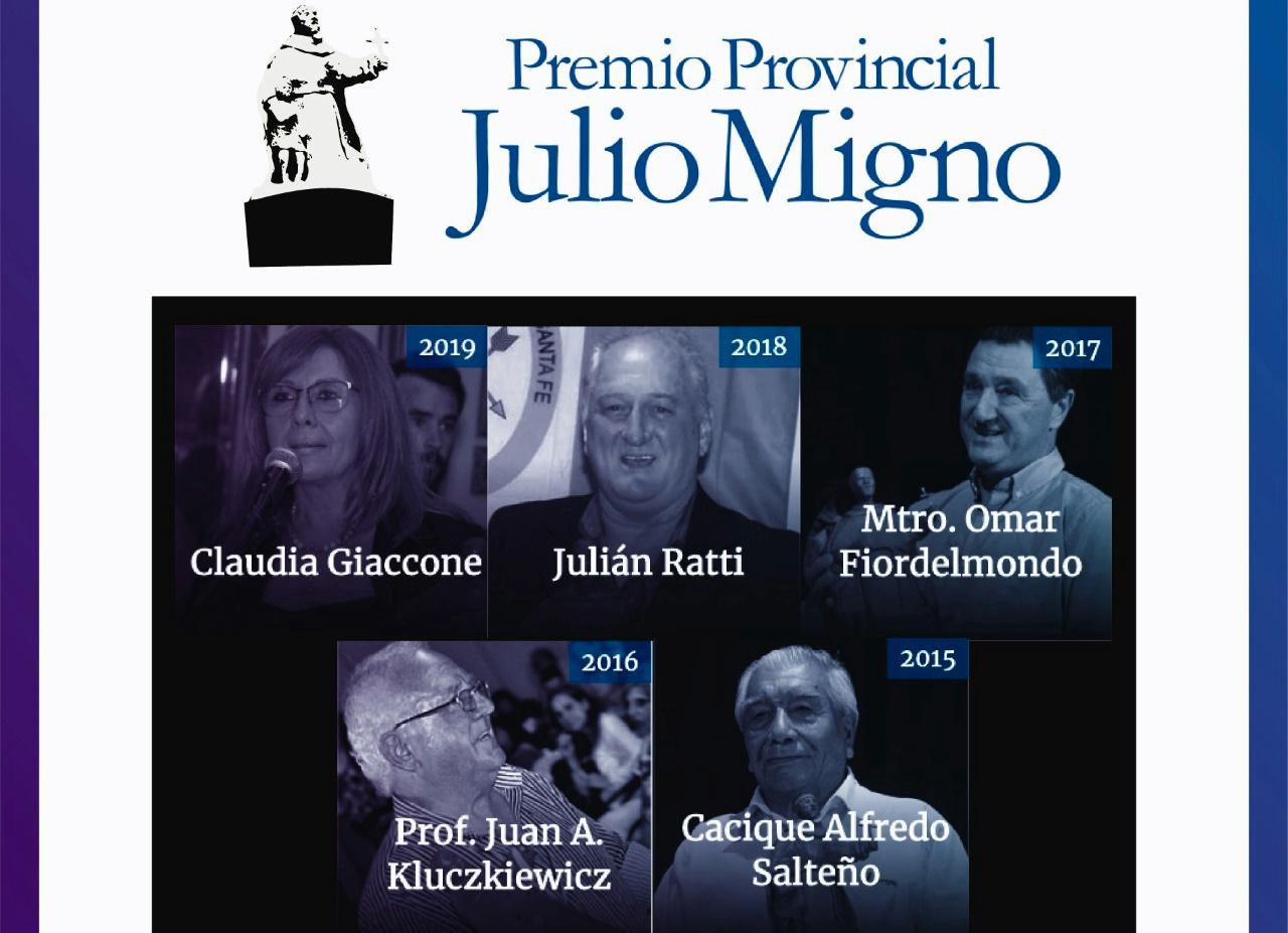 premio julio migno