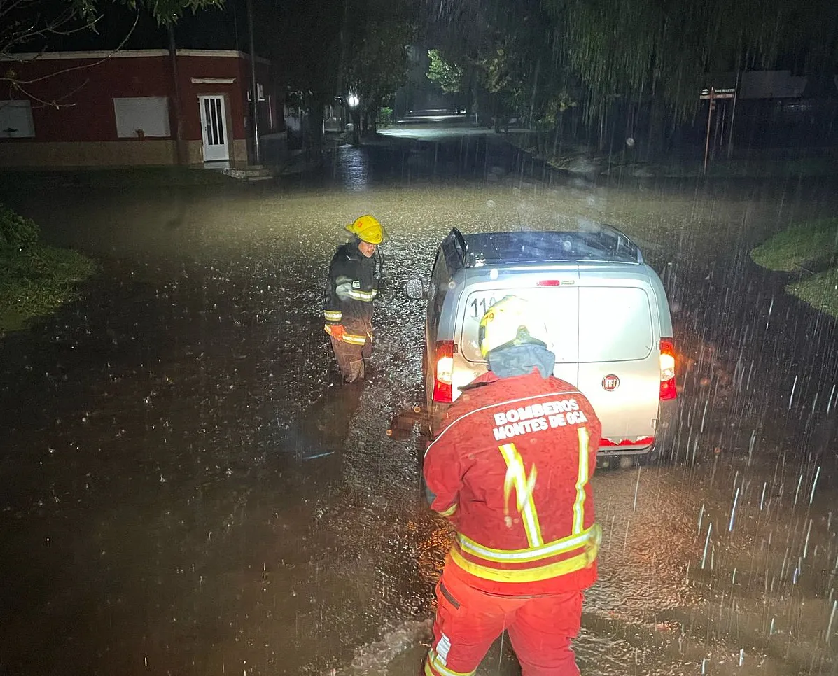 bomberos montes de occa
