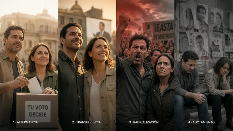 cuatro etapas ilusion
