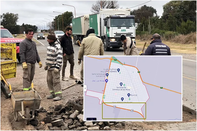 las rosas ruta mosaico