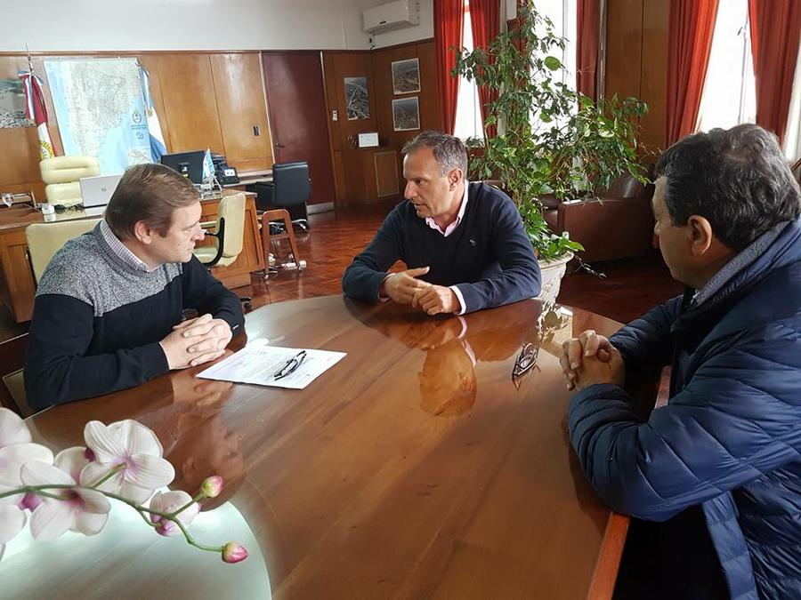 cornaglia con jefe vialidad