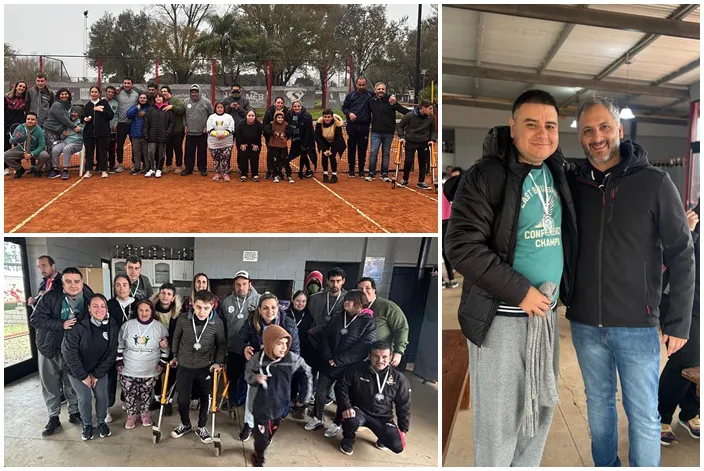 tenis disc mossaico