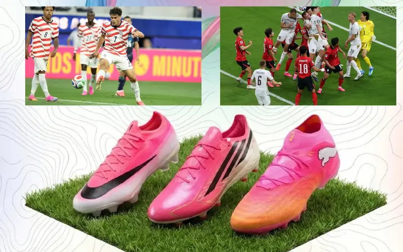 botas rosas