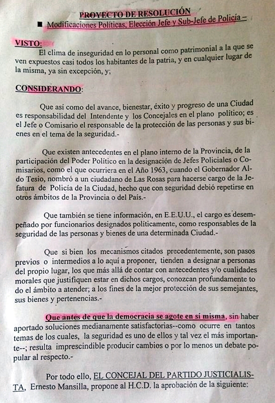 mansilla eleccion jefe policia 1