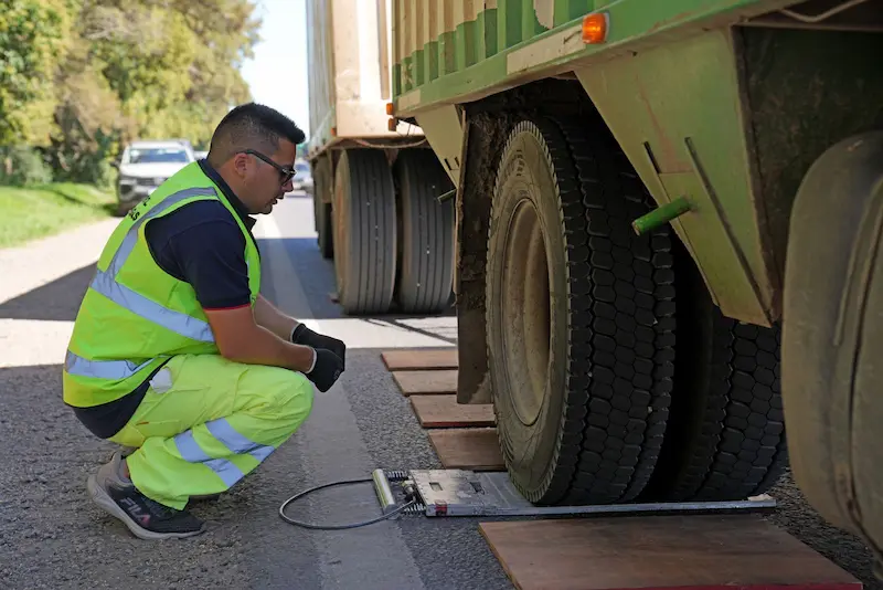 pesaje camiones