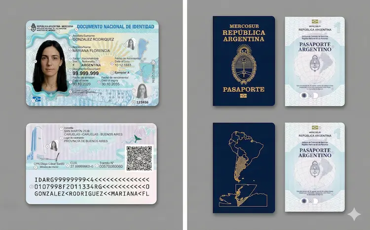 DNI pasaporte nuevo