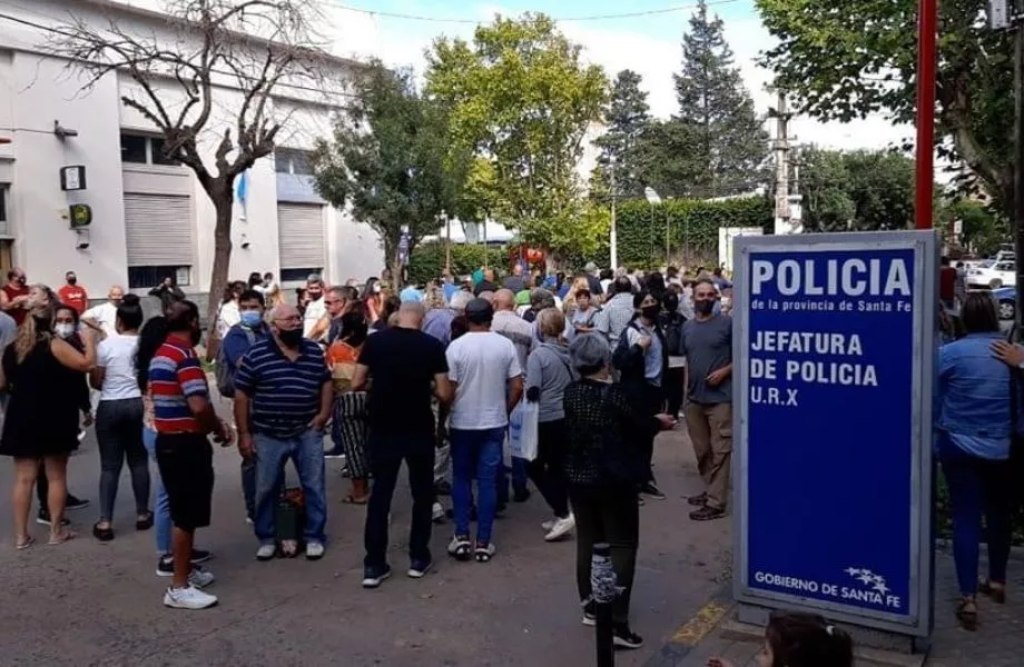 movilizacion por policia