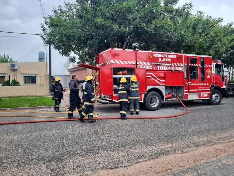 bomberos las heras
