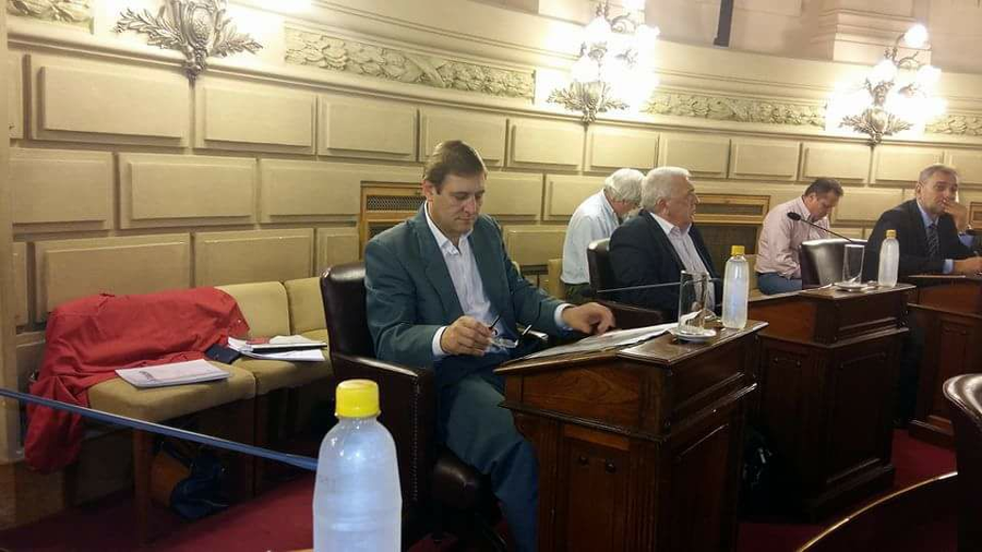 cornaglia en su banca