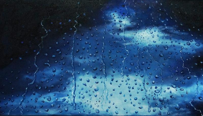 Lluvia-noche