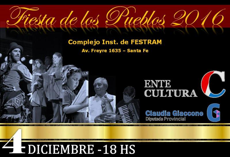 Flyer fiesta de los pueblos 2016