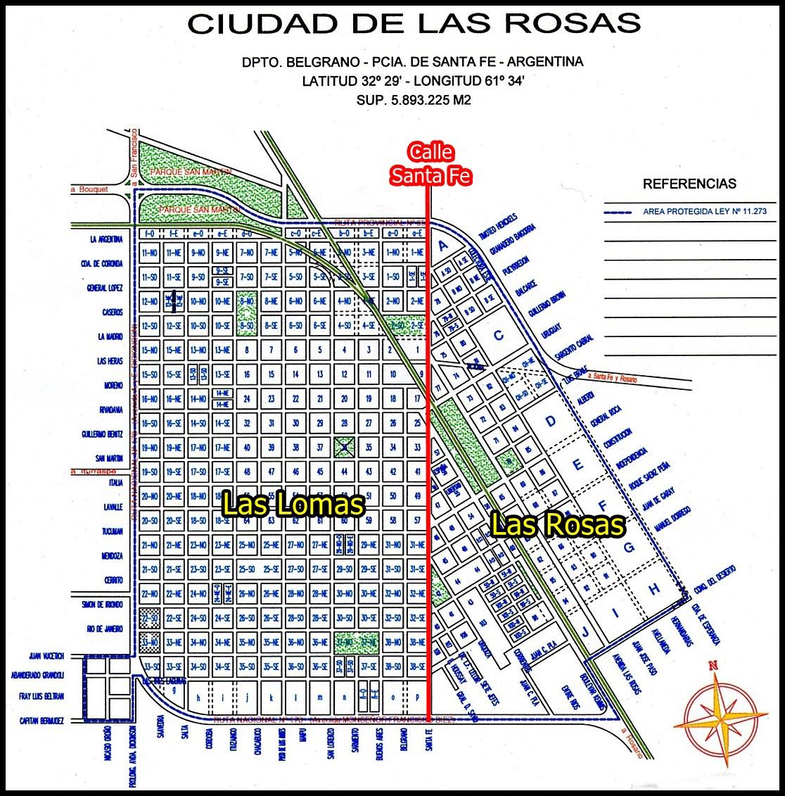 plano de las rosas dos pueblos b