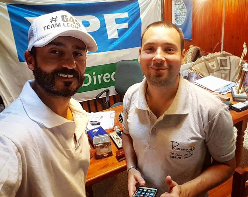 leoncini mirko campeón junto a sebastian zapico Renacer Enero 2018