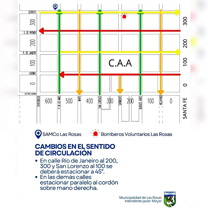 cambios calles