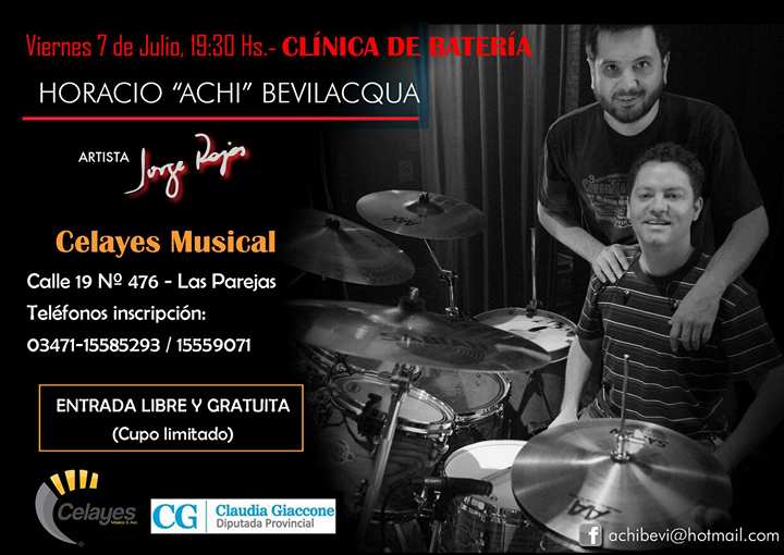 baterista jorge rojas achi