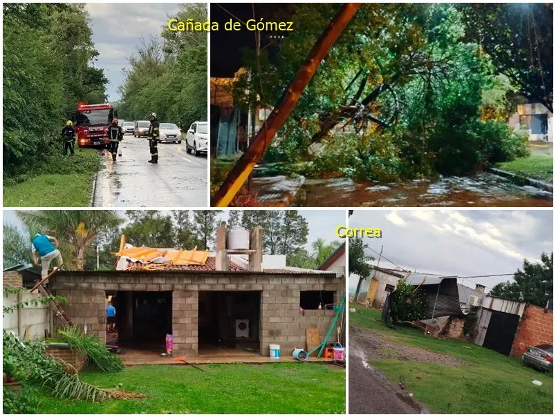 tormenta ayer