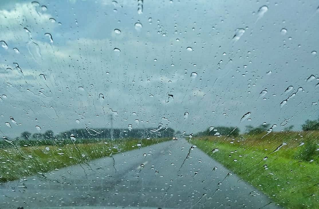 llueve ruta