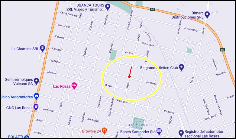 plano maipu