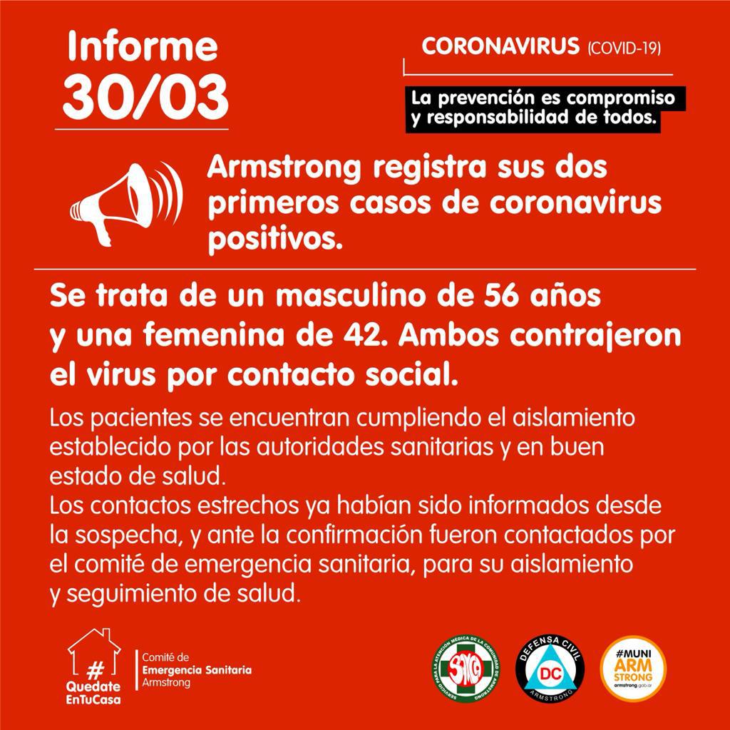 coronavirus armstrong